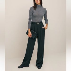 Reformation Petites Mason Pant size 2P in black pants